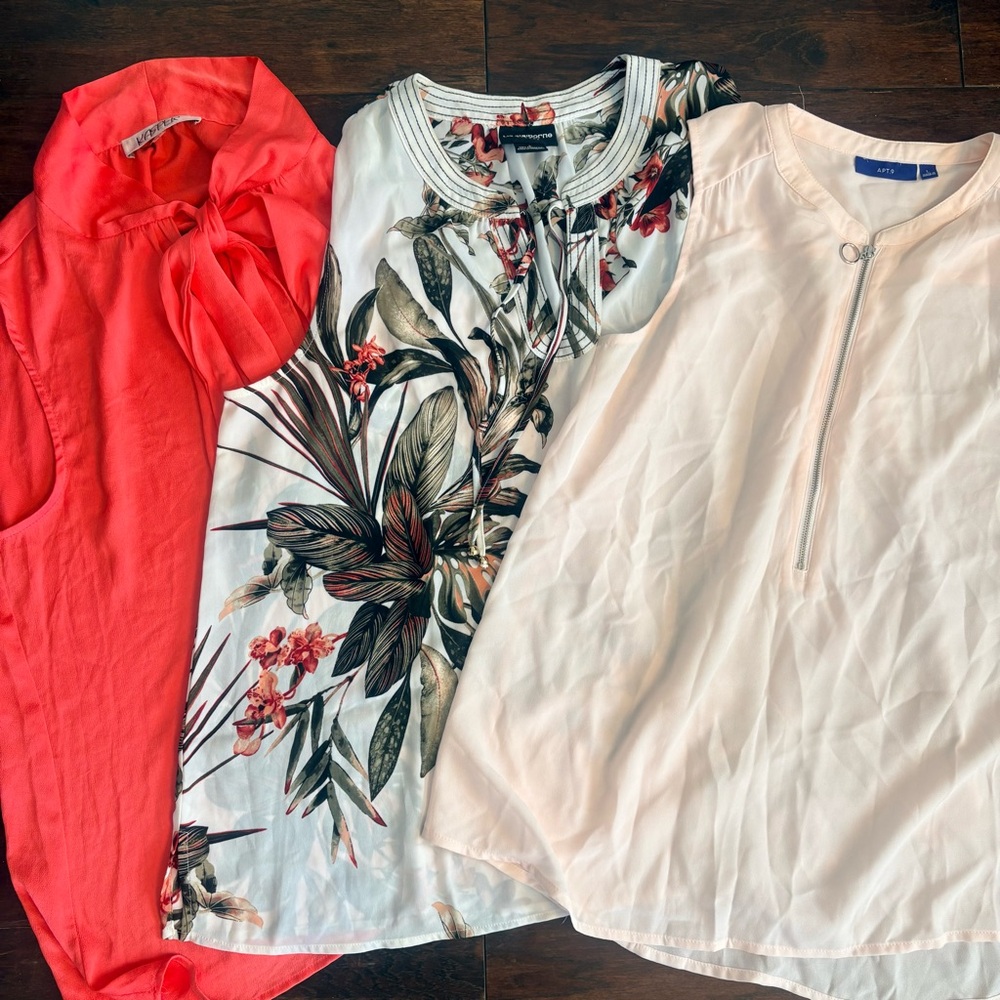 Bundle of 3 Blouses Kasper-APT9-Liz Claiborne